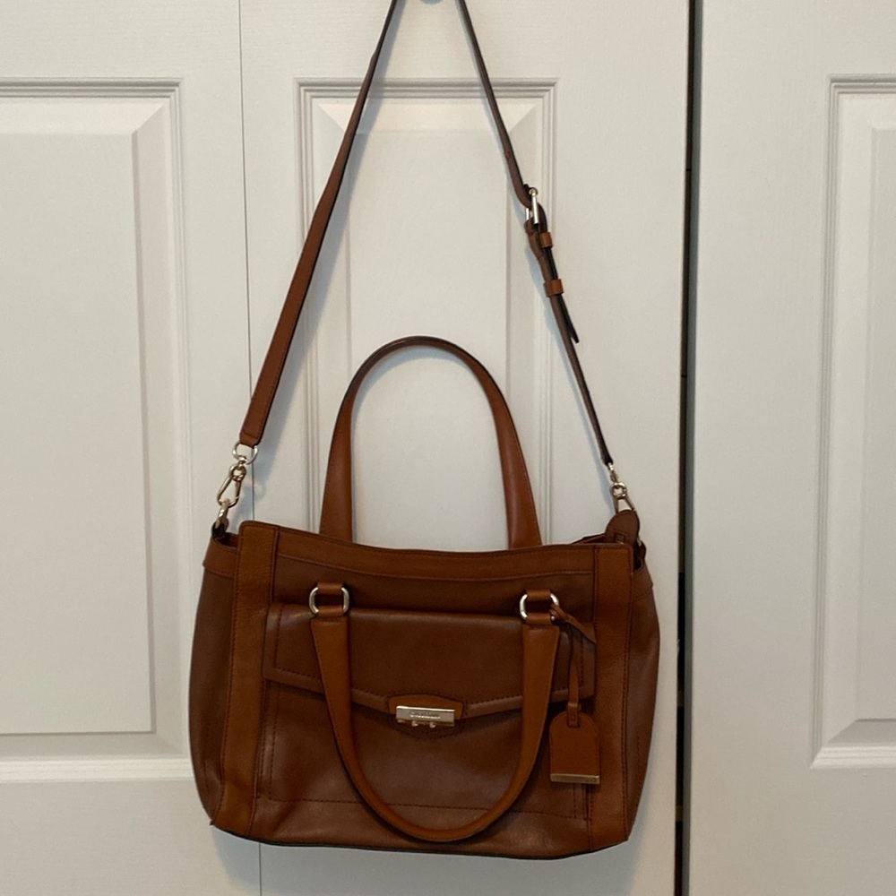 Cole Haan medium purse with detachable shoulder strap